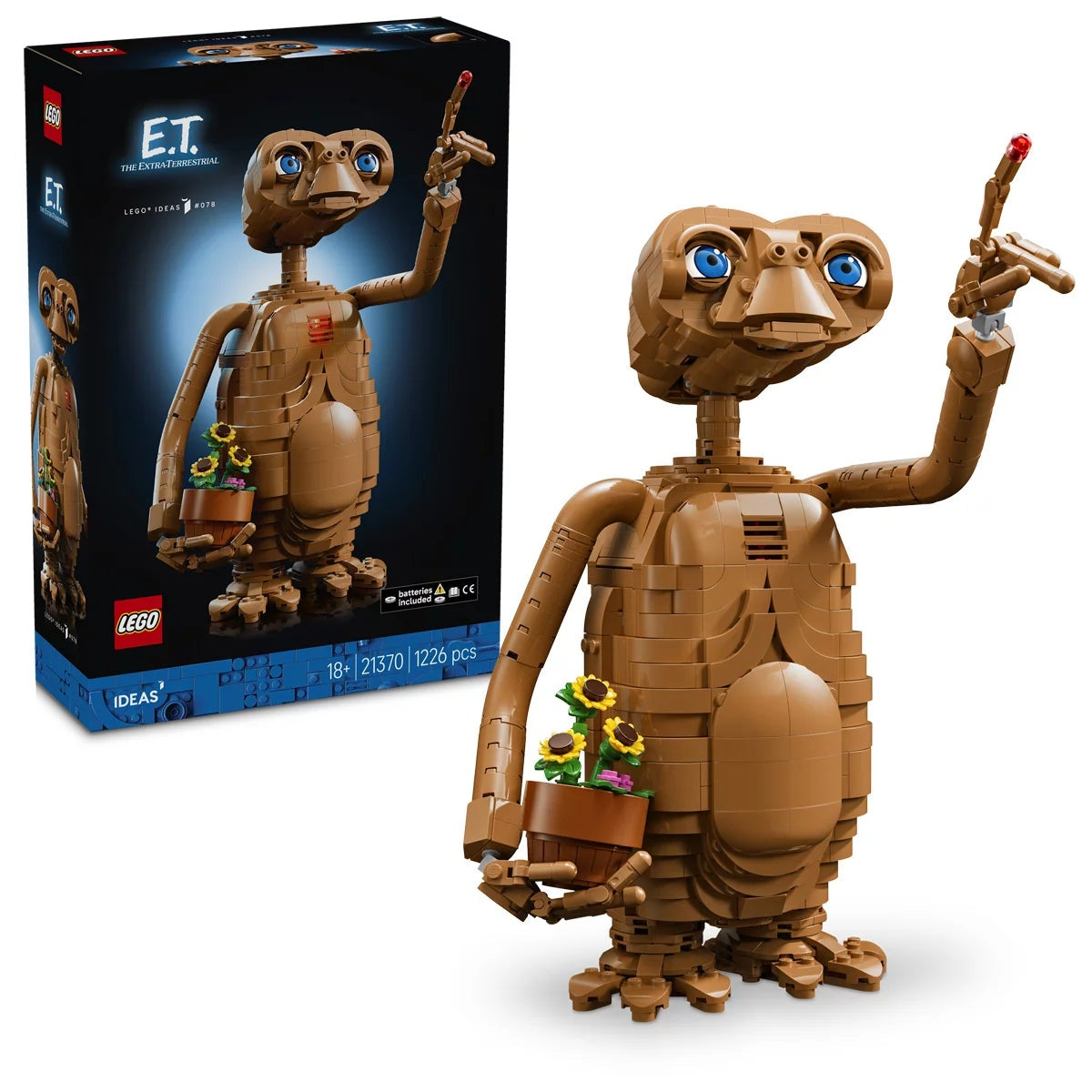 LEGO E.T. the Extra-Terrestrial 21370 Adult Collectible Building Set
