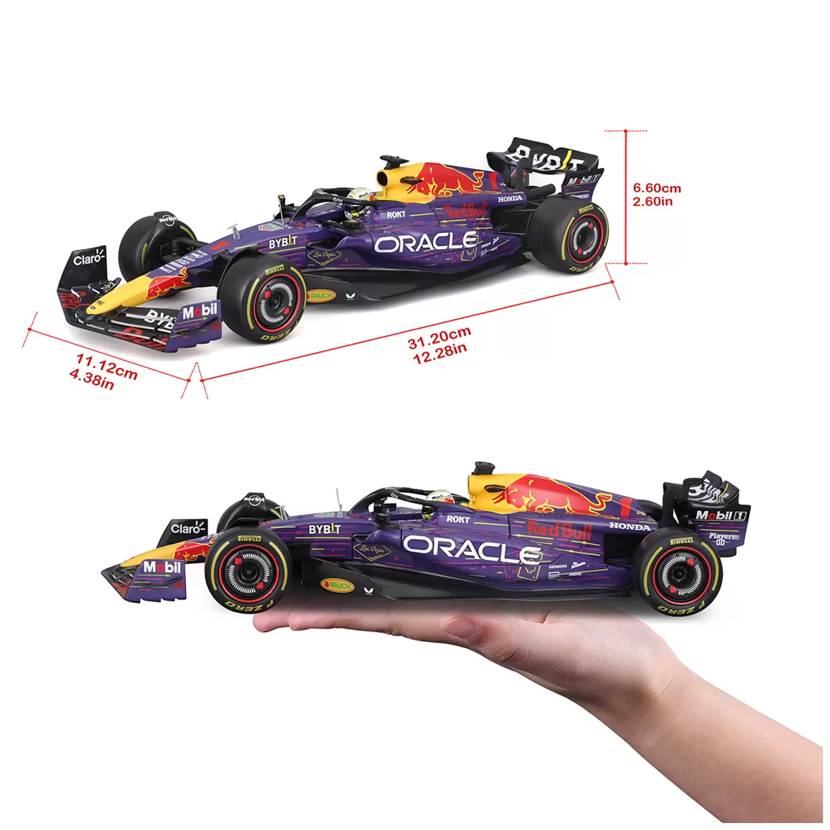 Maisto 1:18 Scale Formula 1 Diecast Cars Oracle Red Bull Racing 2023 Free Shipping