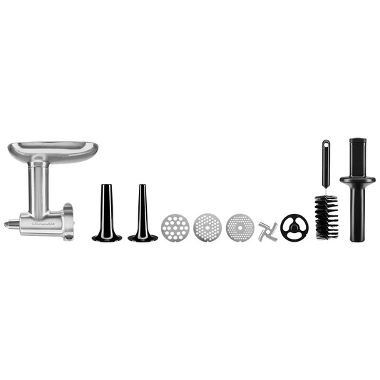 KitchenAid Metal Food Grinder Attachment 5KSMMGAA Stand Mixer Meat Grinder
