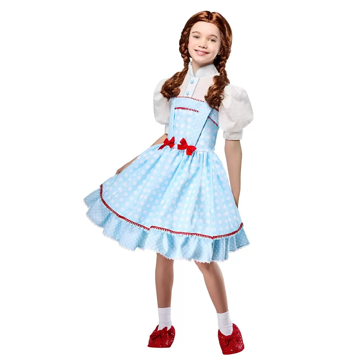Dorothy Wizard of Oz Costume Girls 6-8 Years Halloween Licensed Rubies