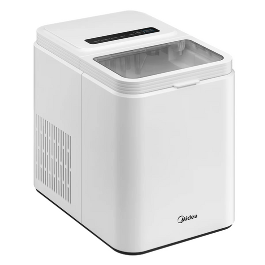 Portable Midea Ice Maker 12kg Daily Output Countertop Ice Machine White