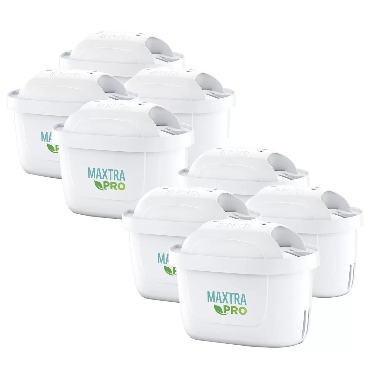 BRITA MAXTRA PRO Water Filter Cartridges 8 Pack 4 Week Water Filtration 150L