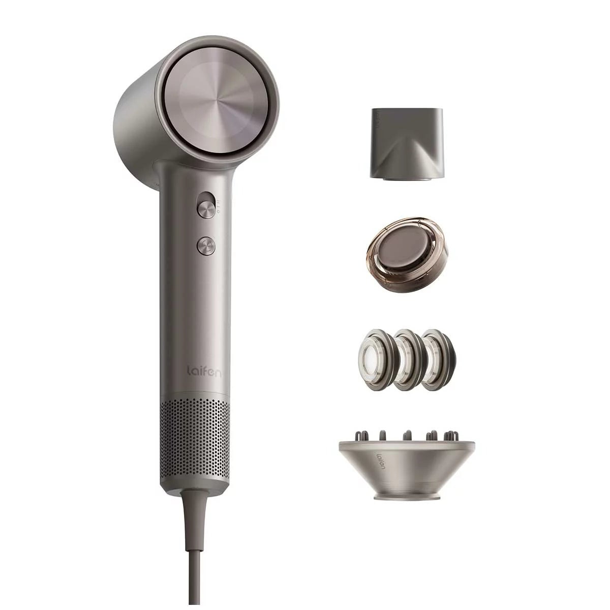 Laifen Swift 4 High Speed Hair Dryer Titanium 400M Ionic 3 Nozzles