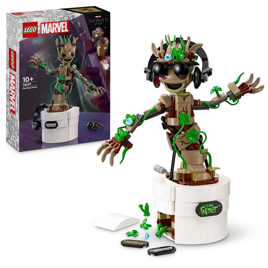 LEGO Marvel Dancing Groot 76297 Guardians of the Galaxy 459 Piece Building Set