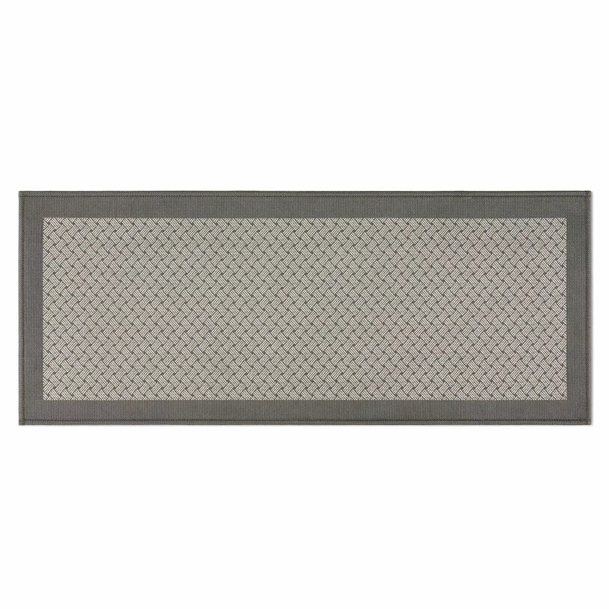 Town & Country Grey Kitchen Runner 61x152cm Non Slip Stain Resistant Floor Mat