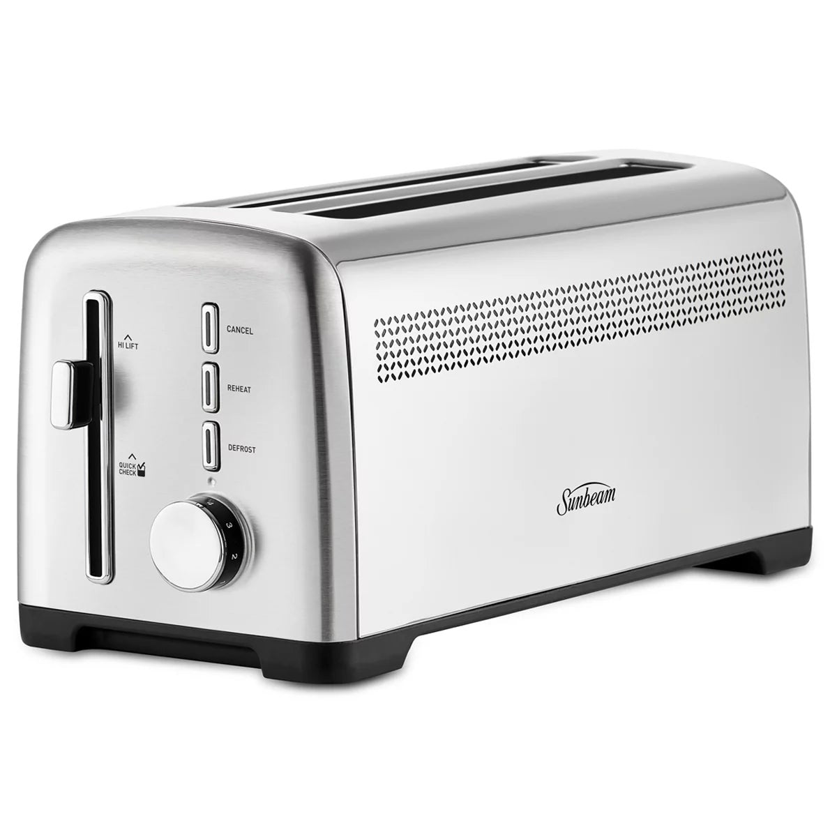 Sunbeam Fresh Start 4 Slice Long Slot Toaster 1500W Stainless Steel TAM1003SS
