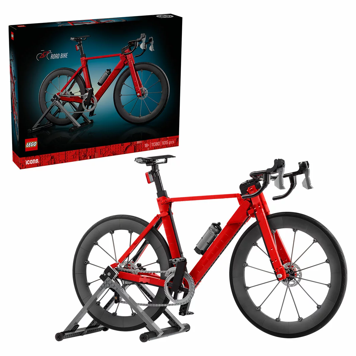 LEGO Icons Road Bike 11380 Building Set 1015 Pieces Adult Display Model