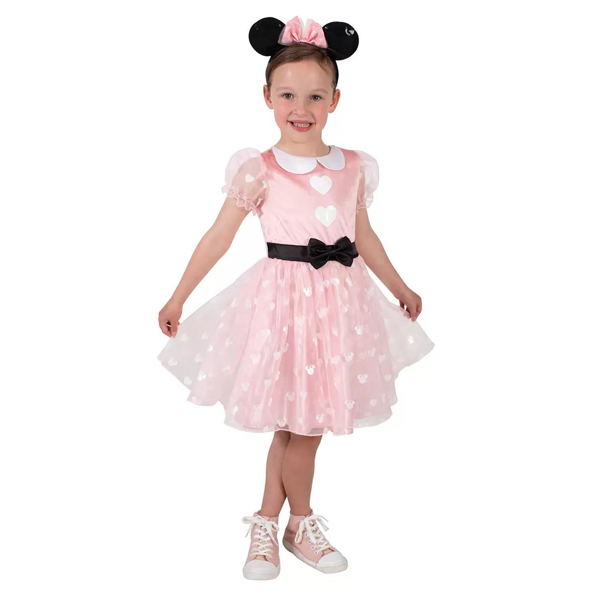 Minnie Mouse Costume & Headband Girls 4-6 Years Halloween Official Disney Rubies