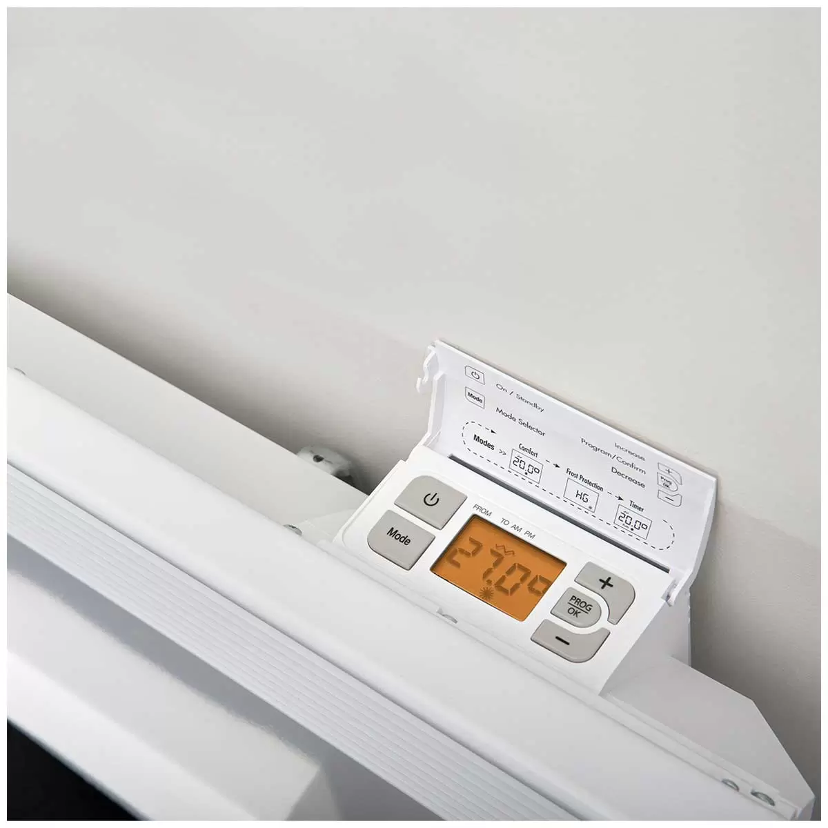Noirot Spot Plus 2400W Panel Heater 7358-8T Silent Electric Heater with Timer