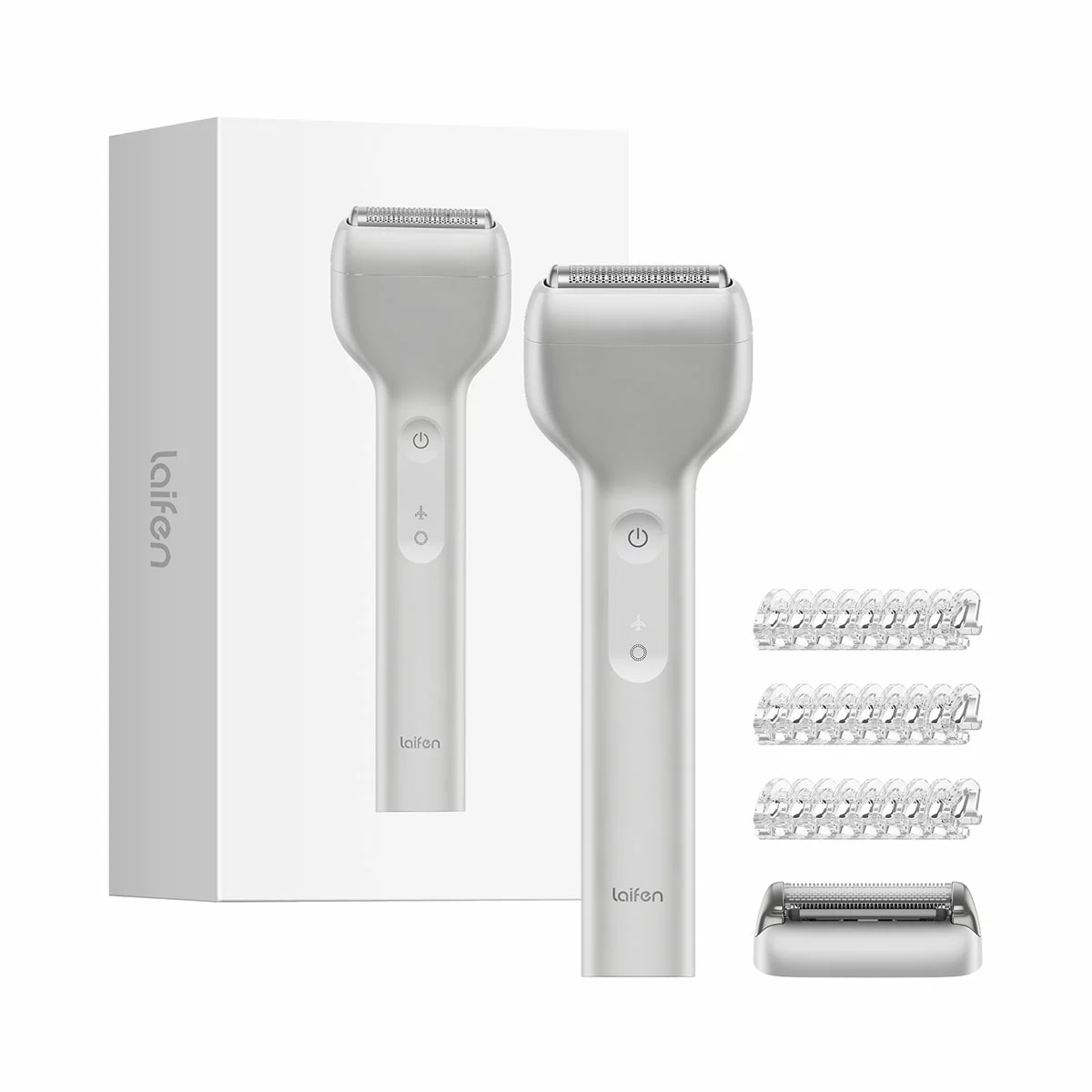 Laifen T1 Pro 1-Blade Electric Shaver Silver 12000 CPM Waterproof USB-C Trimmer