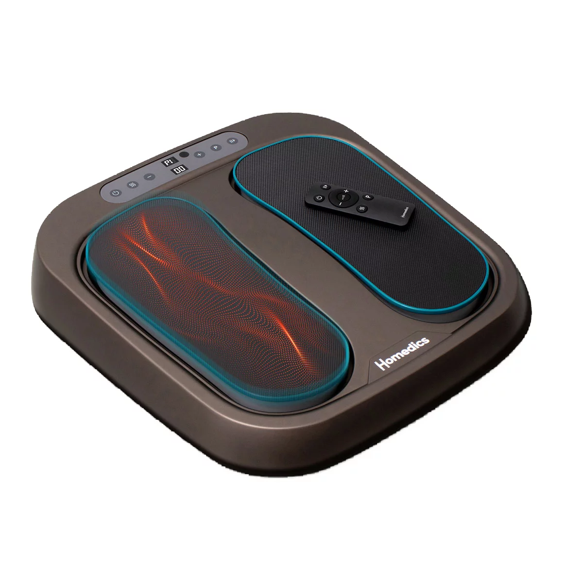 HoMedics Foot Flow Vibrating Massager with Heat & Remote Control PSL2000HAU Relax Therapy