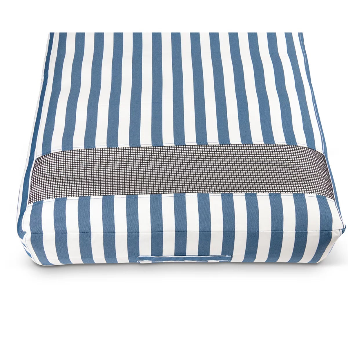 Spire Paradisus Inflatable Pool Lounge Blue Stripe 2 Air Chambers Side Pockets