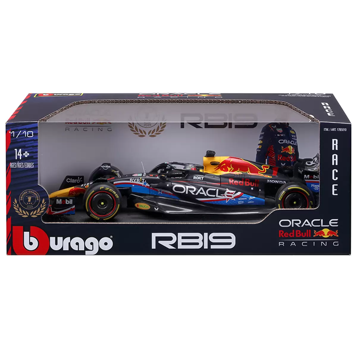 Maisto 1:18 Scale Formula 1 Diecast Cars Oracle Red Bull Racing 2023 Austin Max Free Shipping