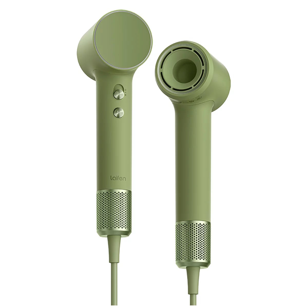 Laifen Mini High Speed Hair Dryer Green 110000 RPM Ionic 299g Travel Compact