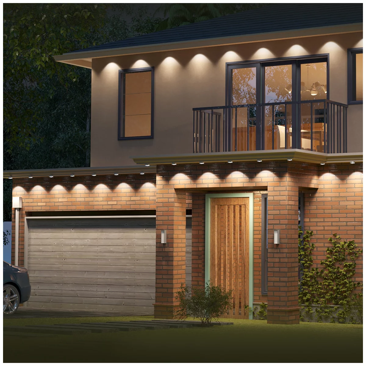 Govee Smart Permanent Outdoor Lights Elite 45m RGBIC Color Changing LED System