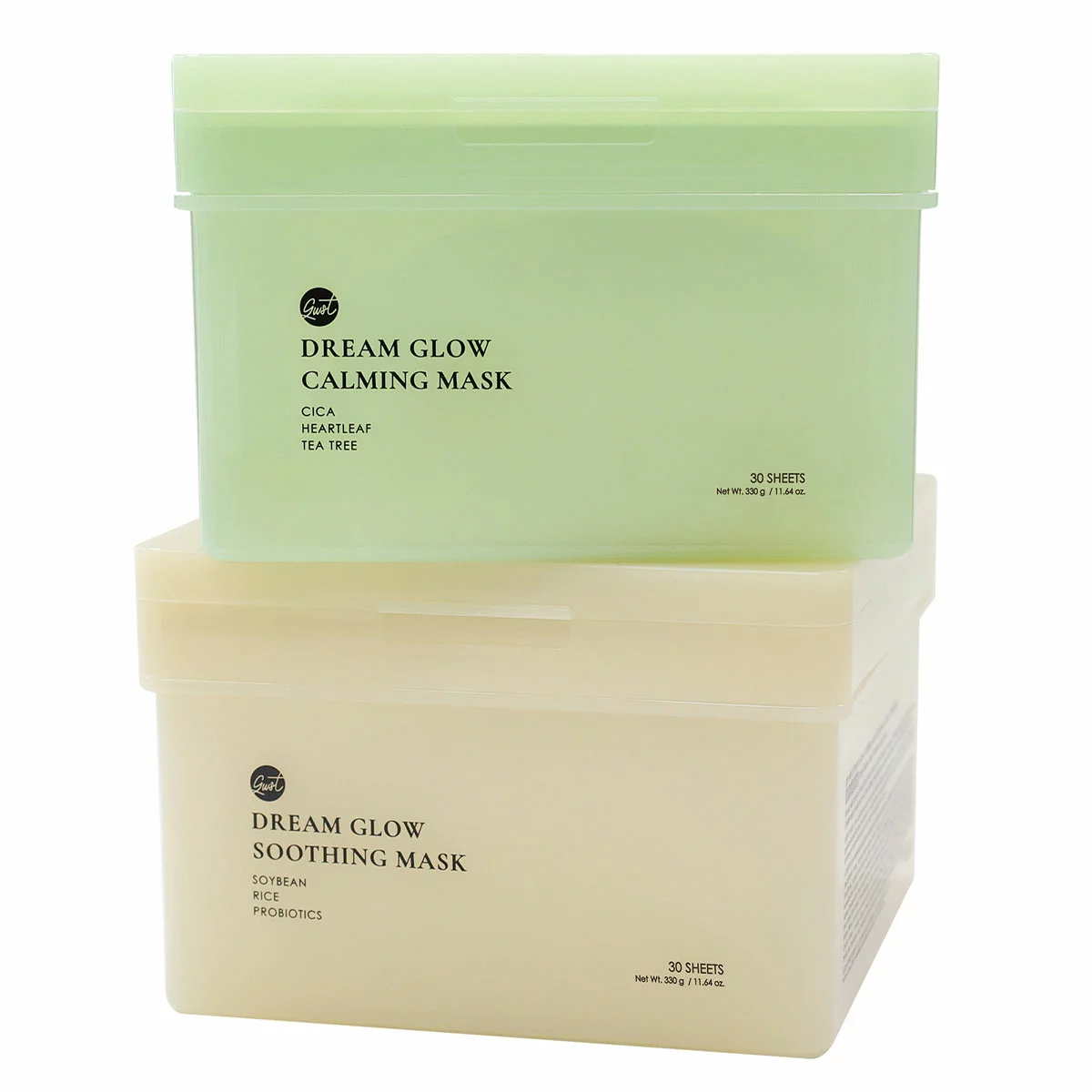 Glowiest Dream Glow Beauty Mask Duo 60 Sheets Soothing & Calming K-Beauty