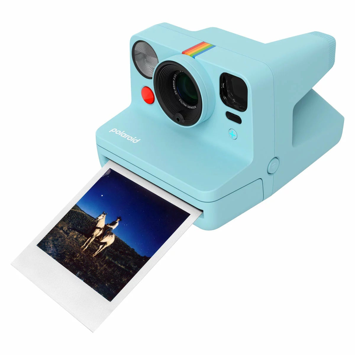 Polaroid Now+ Generation 3 Instant Camera Arctic Blue Bluetooth 9163