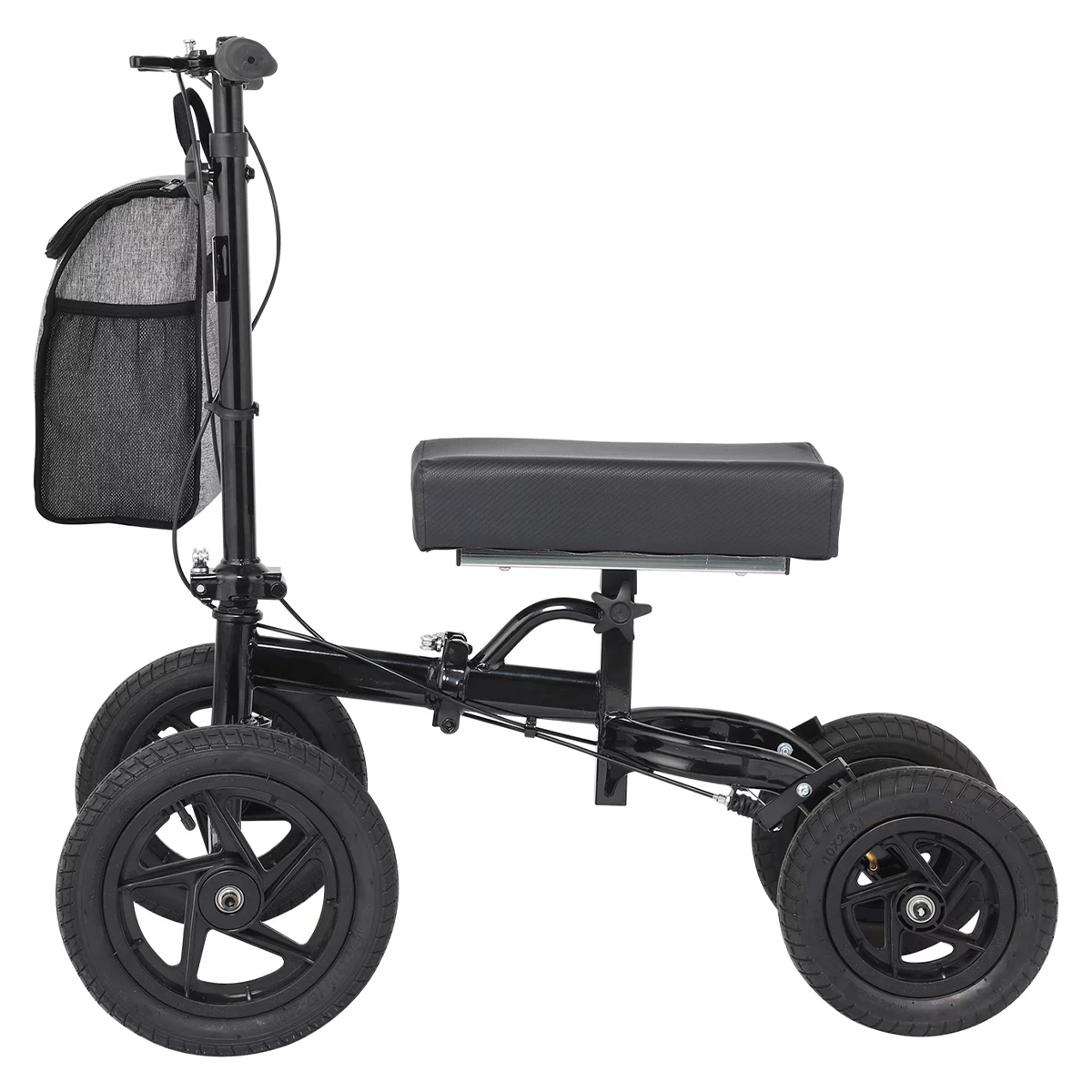 Altus Knee Walker Scooter Foldable Steering Lock Pneumatic Tires Mobility Aid