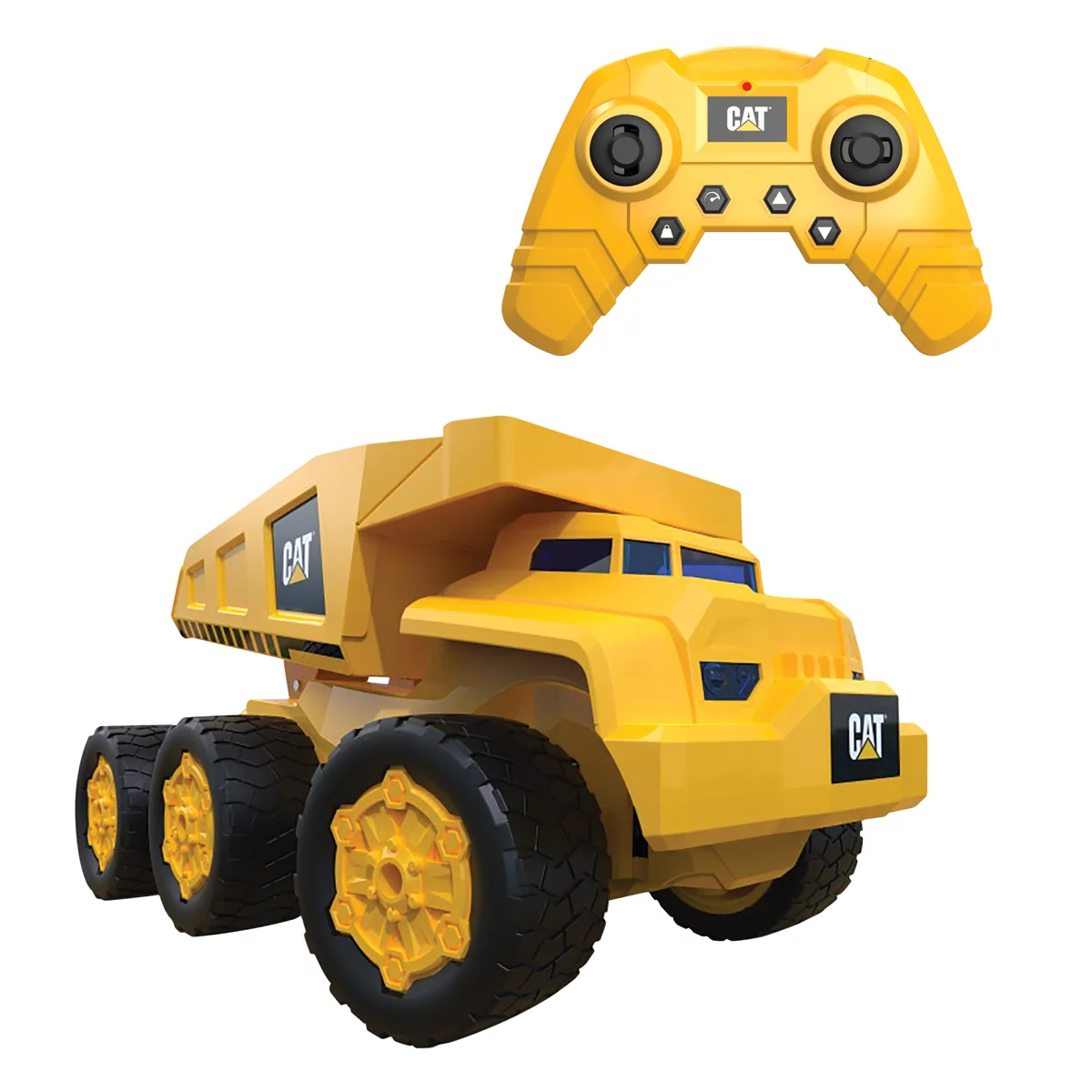 CAT Steel Dump Truck Heavy Duty Construction Toy Working Dump Bed Kids 3+