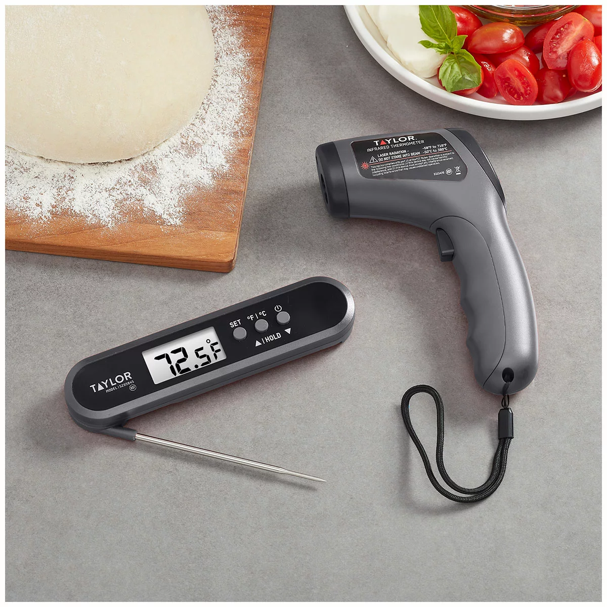 Taylor Digital Cooking Thermometer 2 Pack Meat BBQ Kitchen Food Temperature