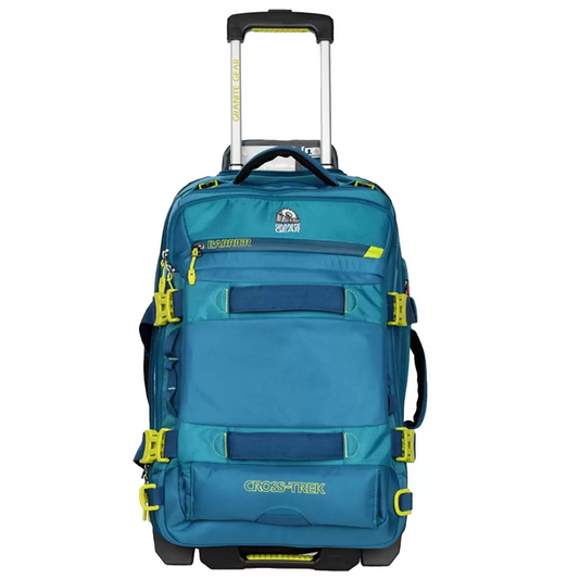 Granite Gear Wheeled Duffle Bag Lightweight Big Wheels Carry On Travel Suitcase