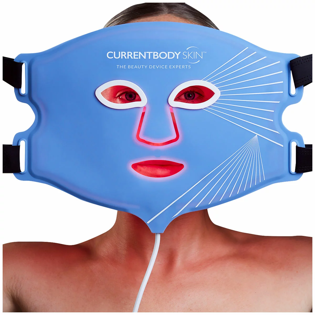 CurrentBody Skin Anti-Blemish LED Light Therapy Face Mask Blue Light Acne Treatm