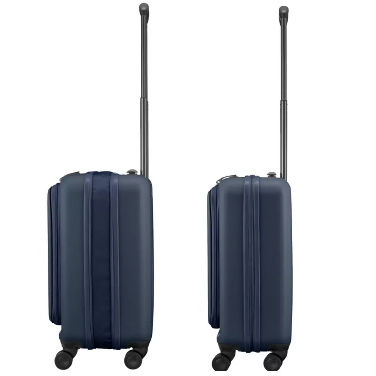 Wenger Skyon 2 Piece Hardside Luggage Set TSA Lock USB Expandable Navy Blue
