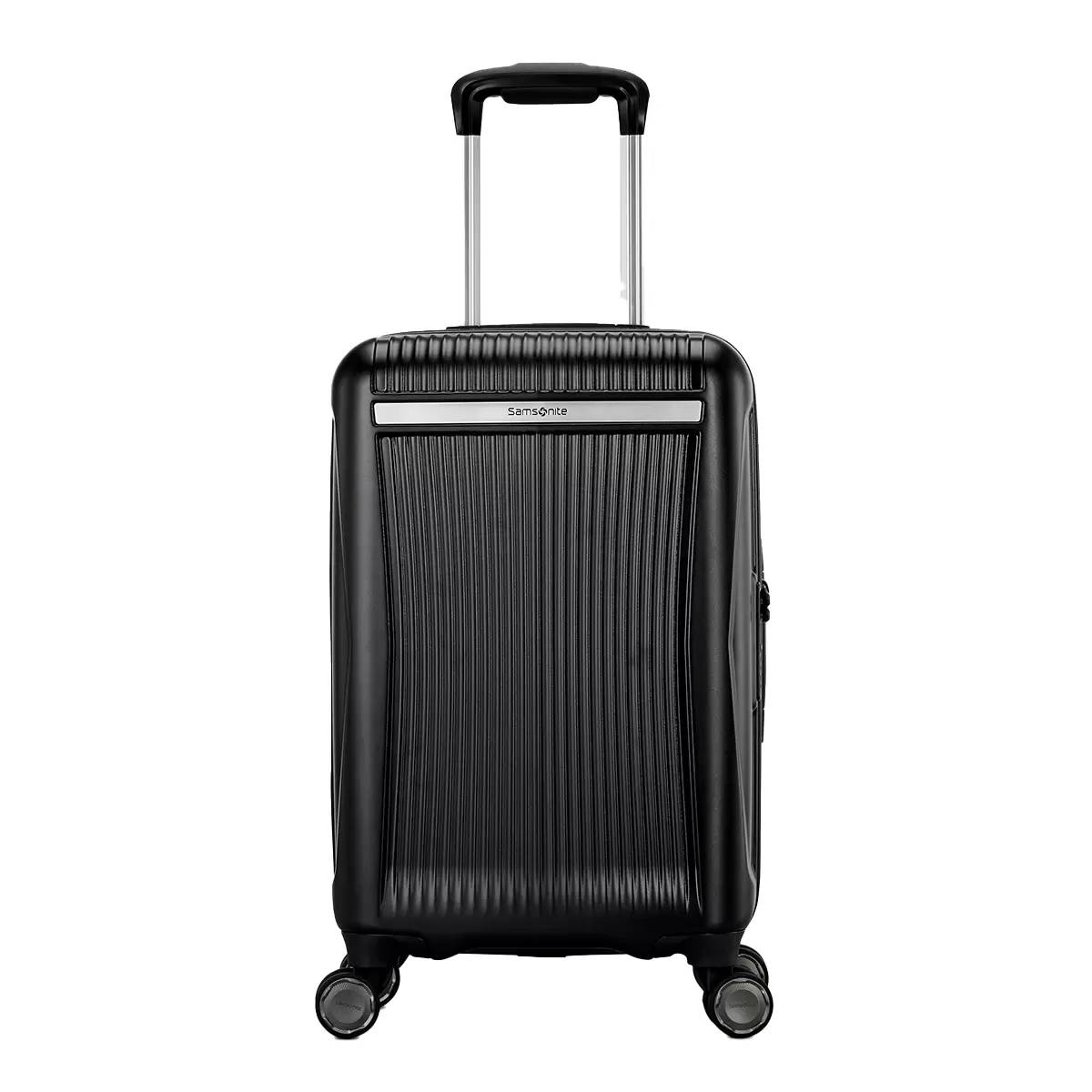 Samsonite Blackstone 2 Piece Hardside Expandable Spinner Luggage Set Black