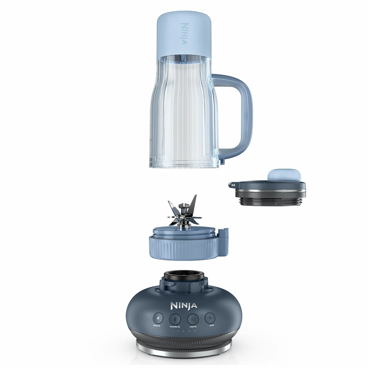Ninja BlendBOSS Personal Blender DB351BL3 Smoothie Maker with Tumbler Cups