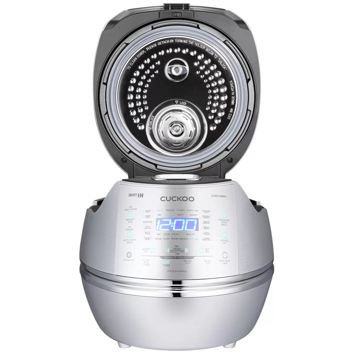 Cuckoo 10 Cup Induction Pressure Rice Cooker 1.8L CRP-CHSS1009F