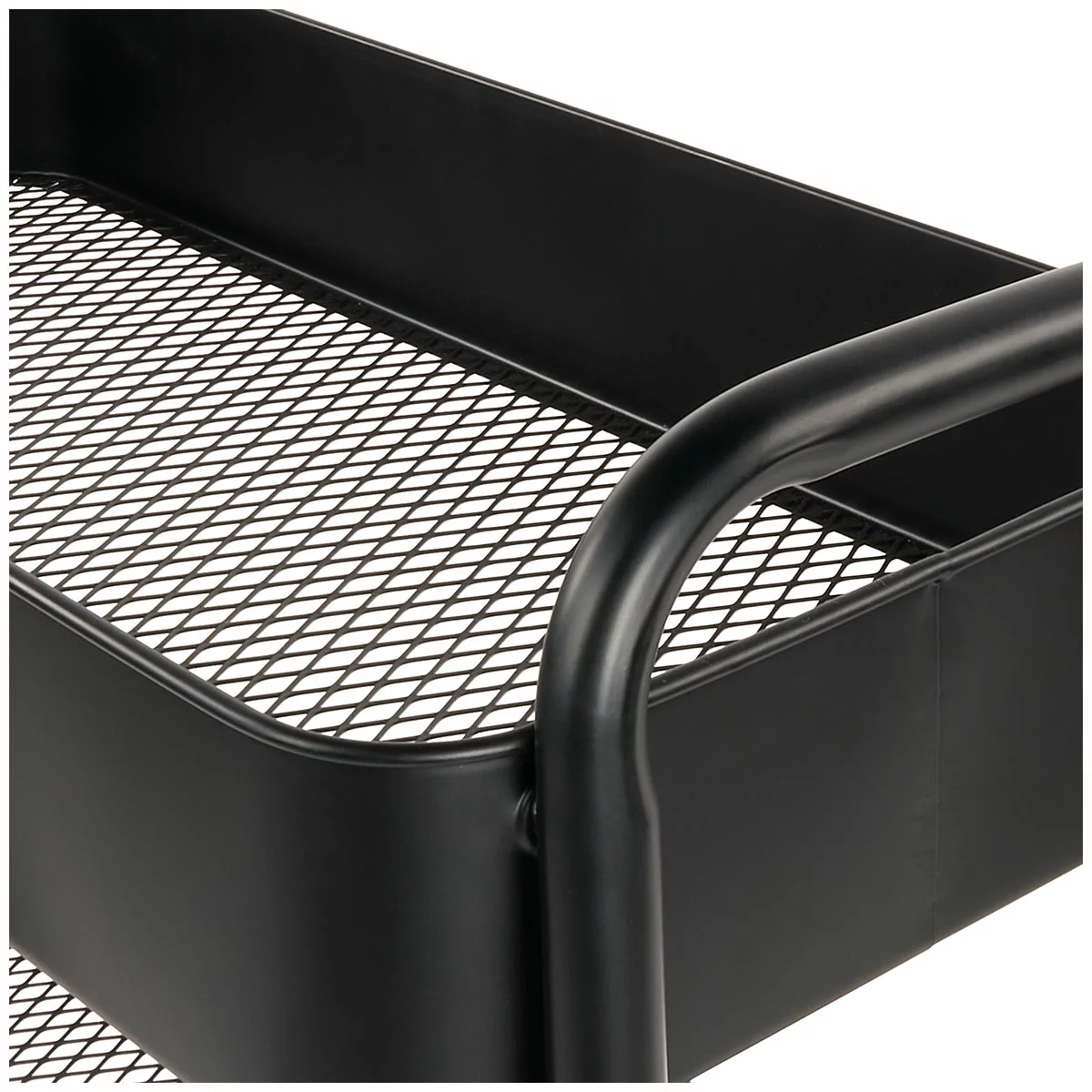 Neatfreak Storage Cart 3 Tier Extra Wide Rolling Organizer with Handles & Caster