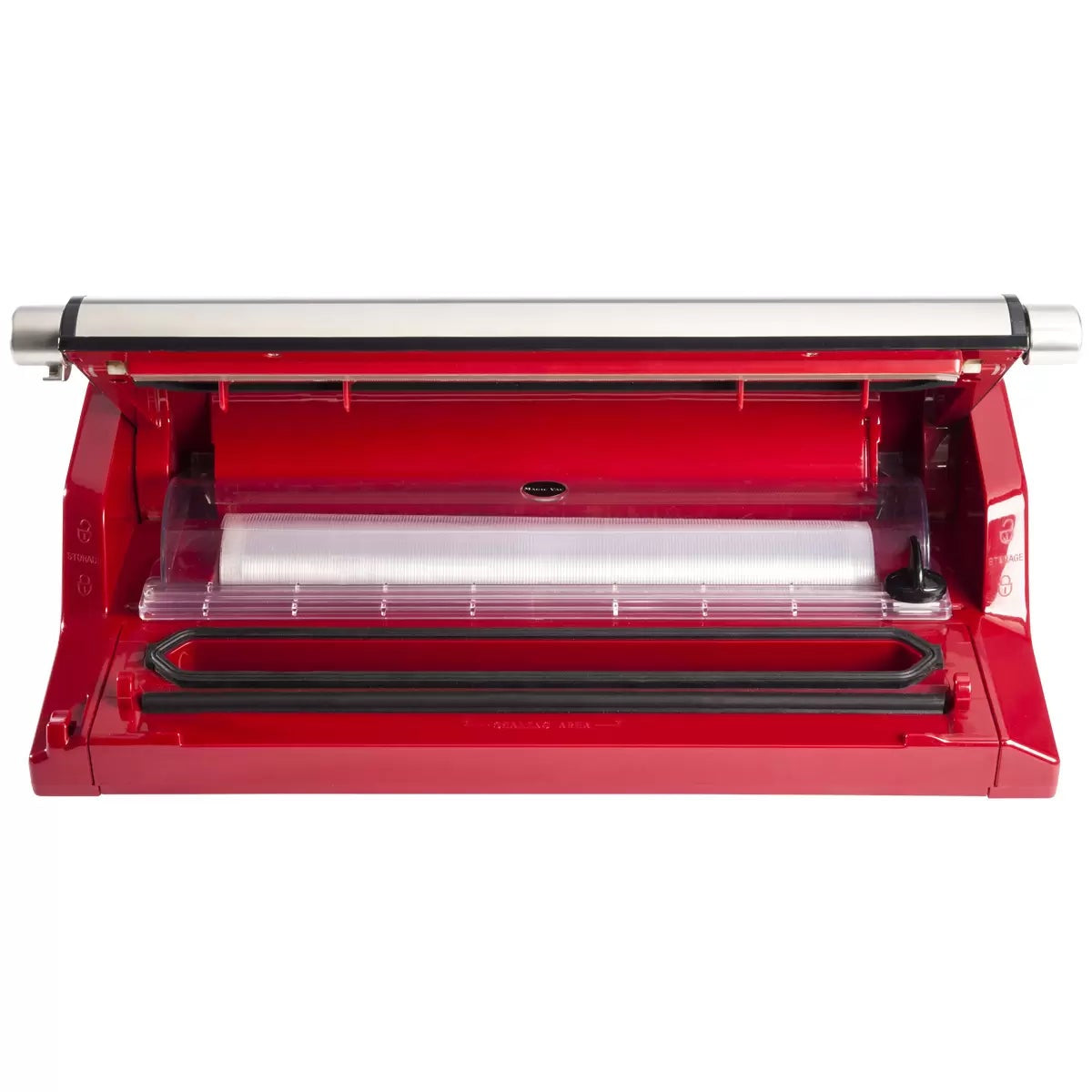 Berkel Benchtop Food Vacuum Sealer BKL09 140W Double Pump Red Stainless Steel