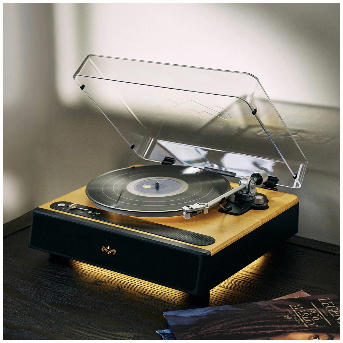 House of Marley Soul Rebel All in 1 Turntable Bluetooth EM-JT401-SB Black