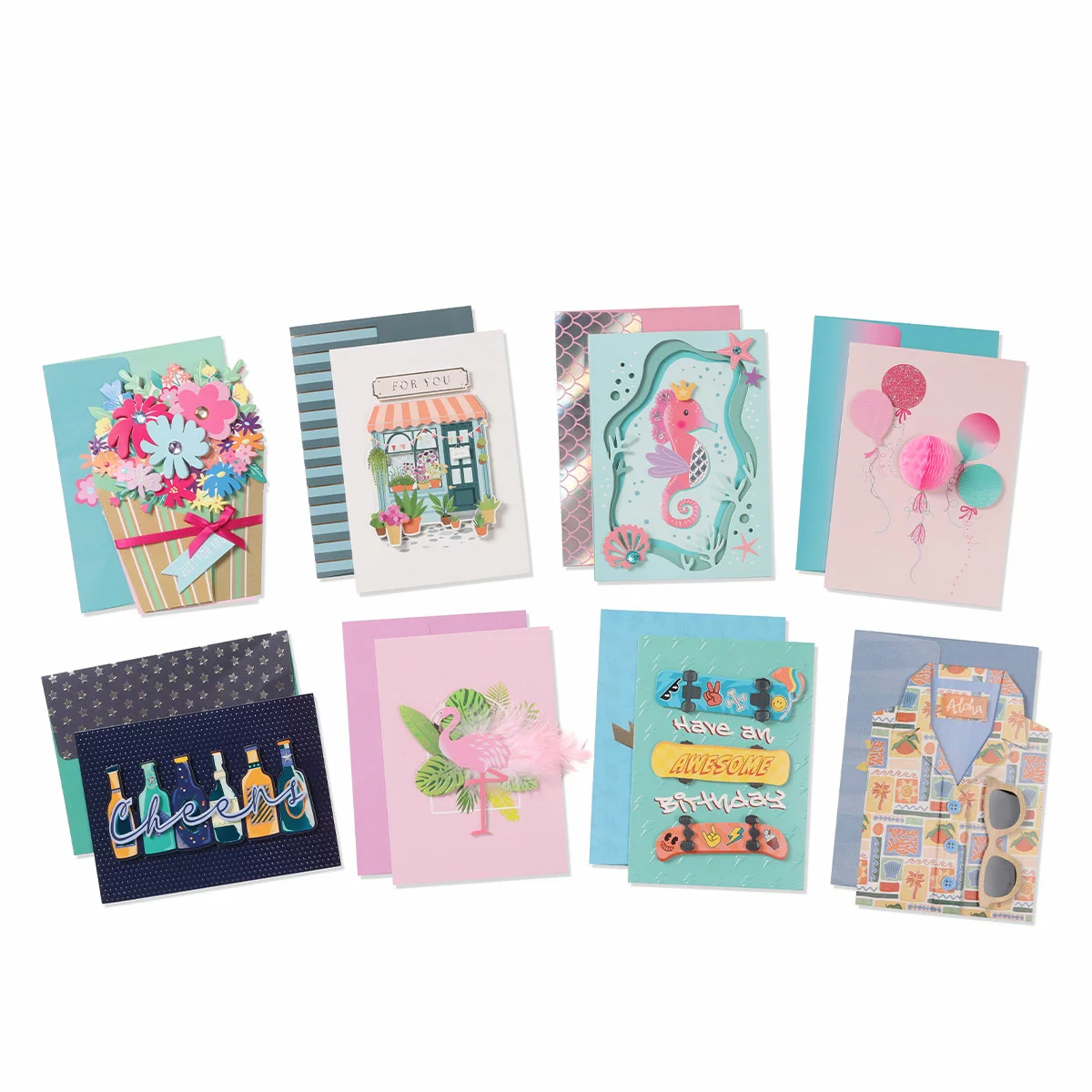 Design Studio All Occasion Handcrafted Premium Quality Cards 40 Pack