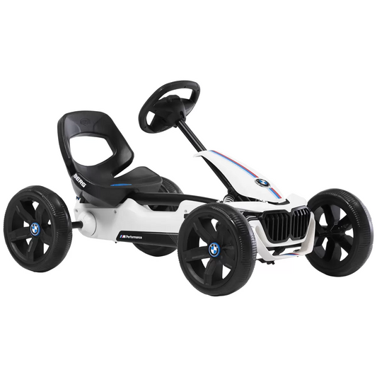 Berg Reppy BMW Pedal Go Kart for Kids – White/Blue