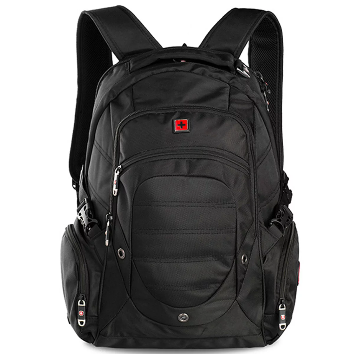 SWISSWIN SW9275I Laptop Backpack 38L Fits 17" Laptop Multi Compartment Black