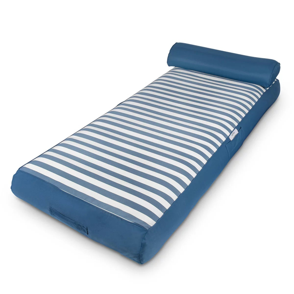 Spire Adalus Luxury Pool Lounge Blue Stripe Inflatable 190cm 200kg 2 Air Chamber