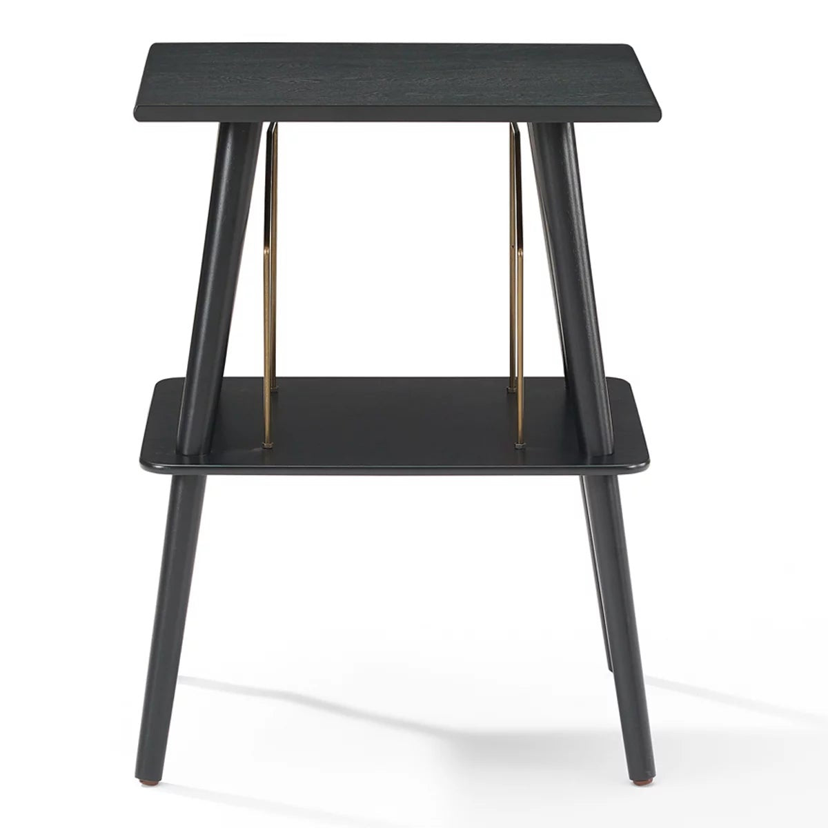Crosley Manchester Turntable Stand Black Vinyl Record Storage CRST66-BK