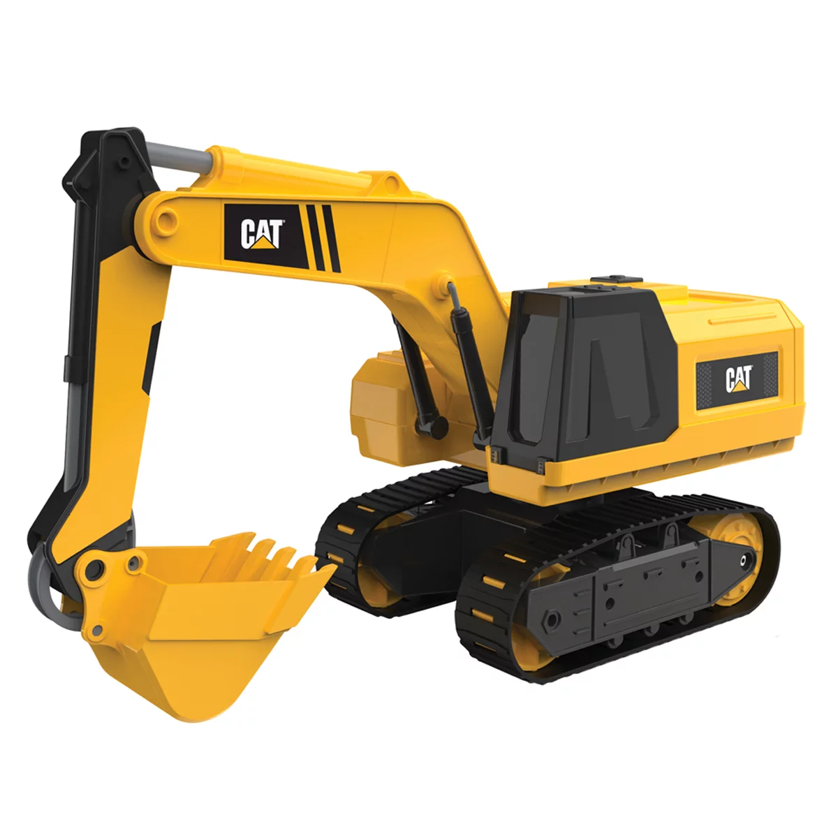CAT Steel Excavator Heavy Duty Construction Toy Vehicle Kids 3+ Yellow