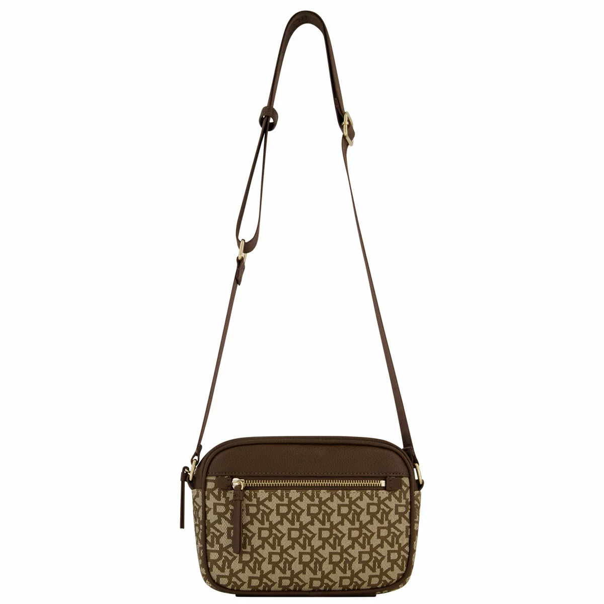 DKNY Crossbody Bag Brown With Adjustable Strap - Free Shipping