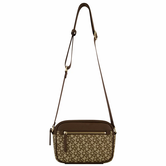 DKNY Crossbody Bag Brown With Adjustable Strap - Free Shipping