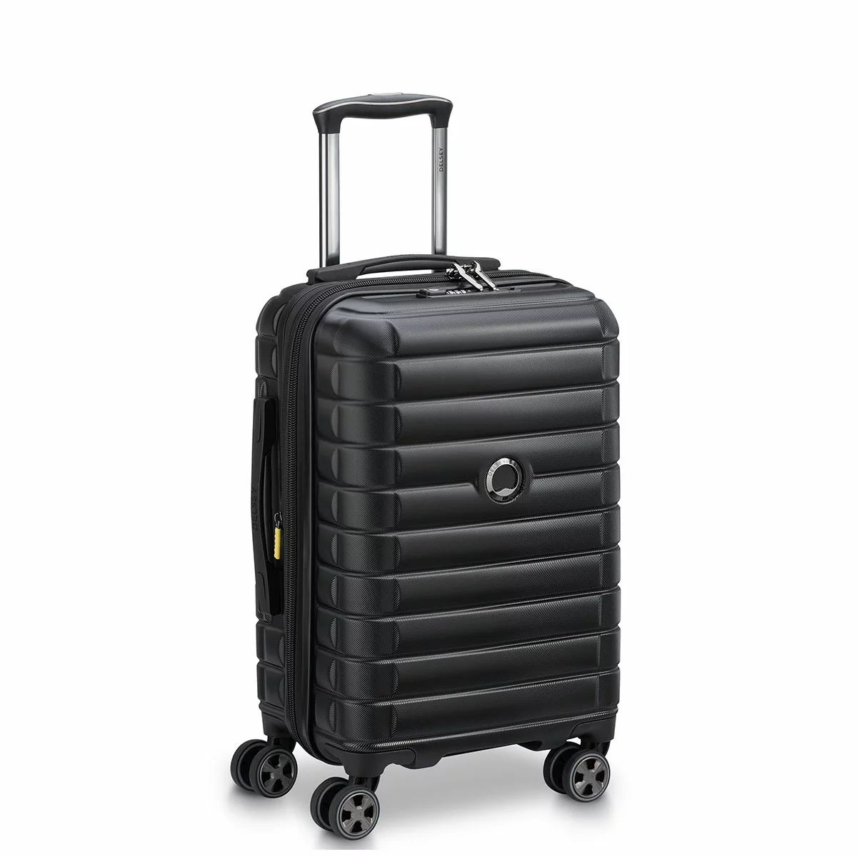 Delsey Shadow 5.0 Carry on 55cm Black With Overweight Indicator & Anti-Theft Zip