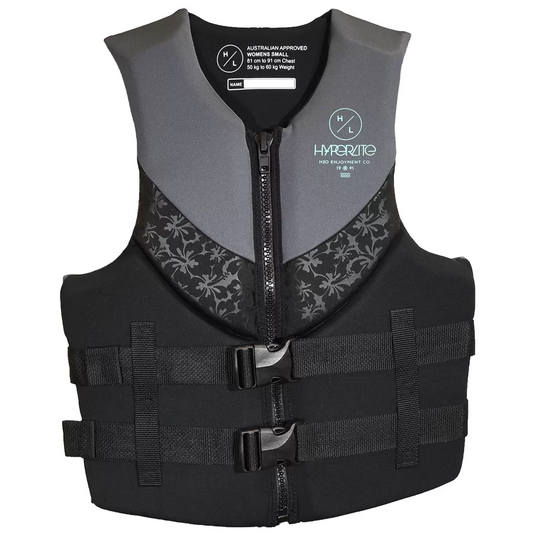 Hyperlite Segmented Front Entry Women's Life Jacket Vest Black, Size Small