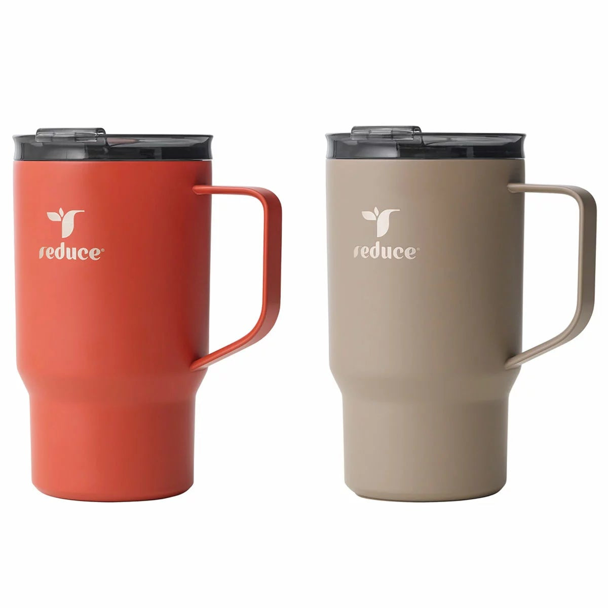 Reduce HOT1 Travel Mug Set 530ml 2 Pack Parika And Pewter Insulated Coffee Cups