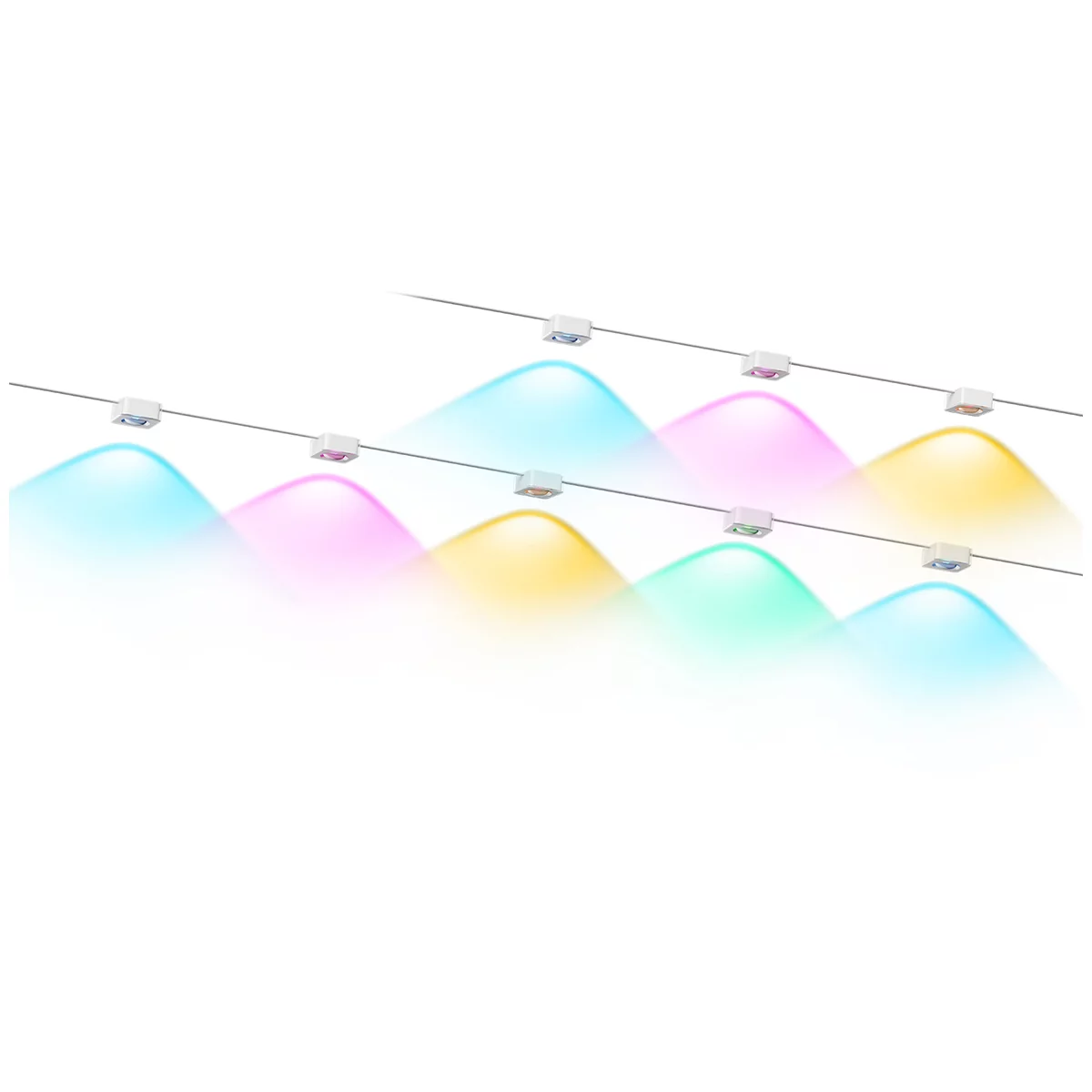 Govee Smart Permanent Outdoor Lights Elite 45m RGBIC Color Changing LED System