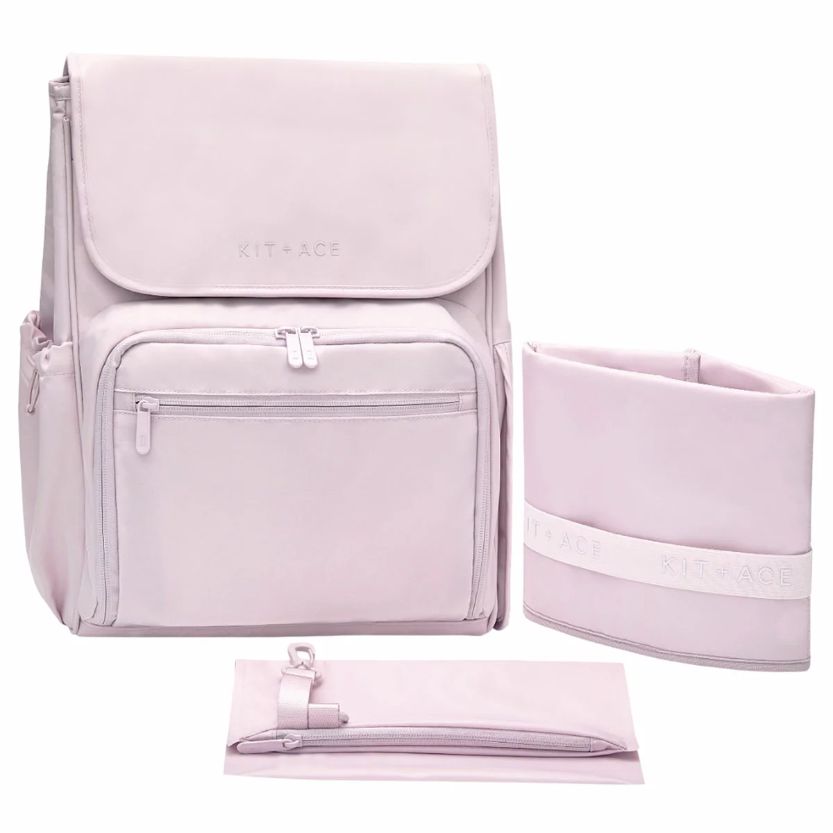 Kit + Ace Baby Bag Set Pink - Free Shipping