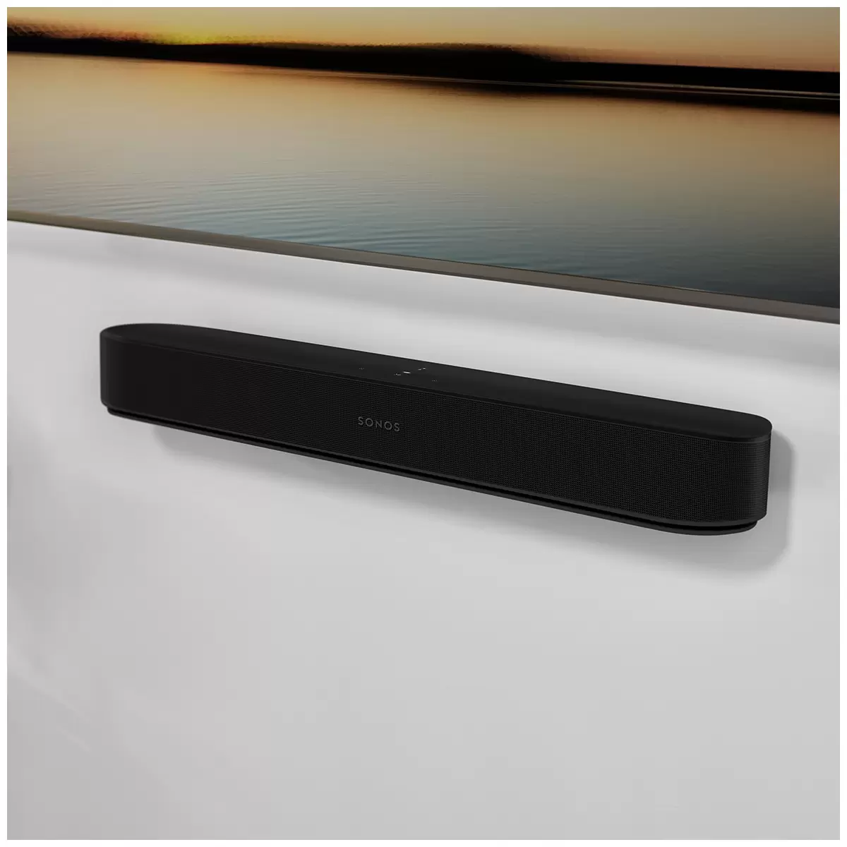 Sonos Beam Gen 2 Smart Soundbar Black Dolby Atmos Voice Control Home Theatre