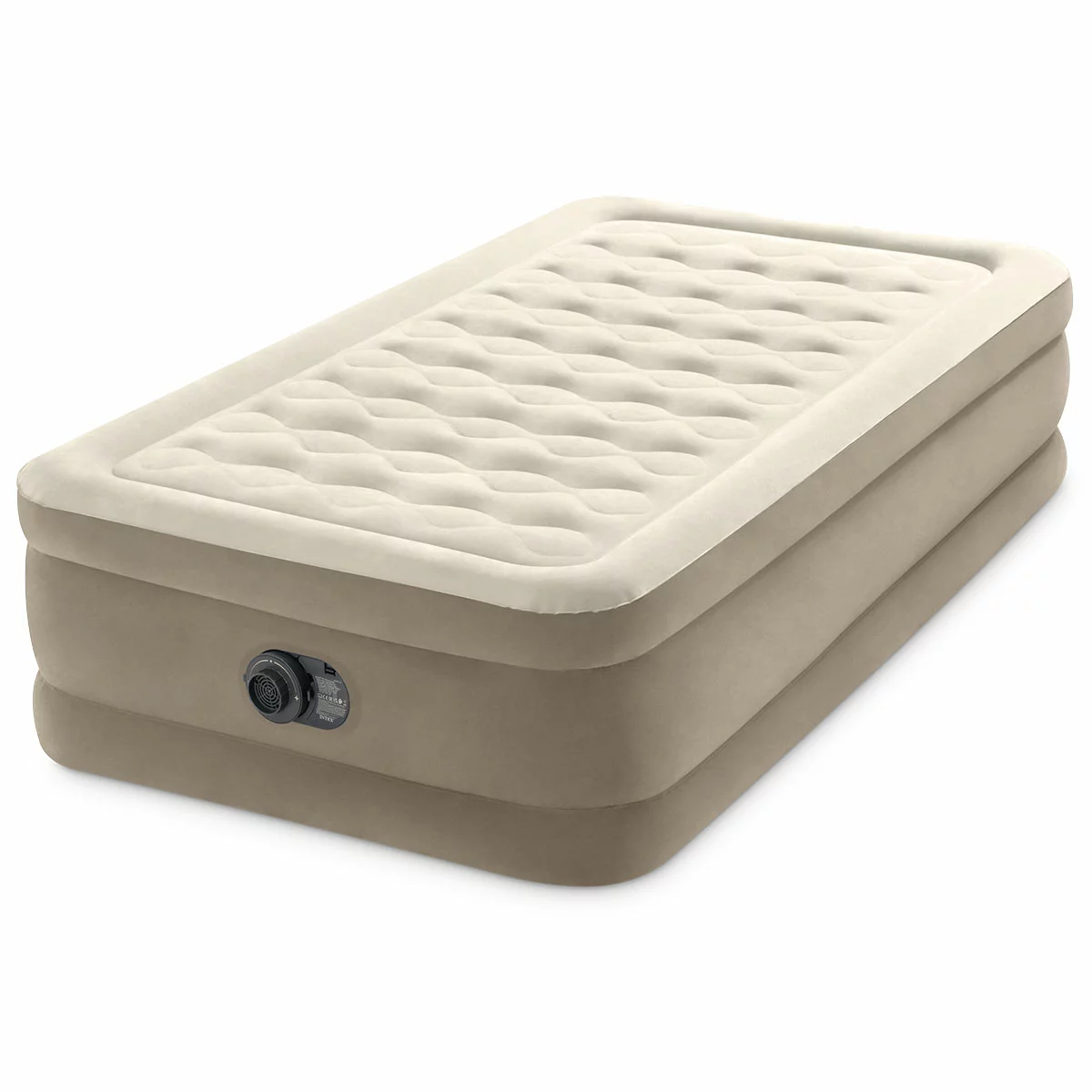 Intex Twin Ultra Plush Airbed With Fiber-Tech Rp 46cm 64426