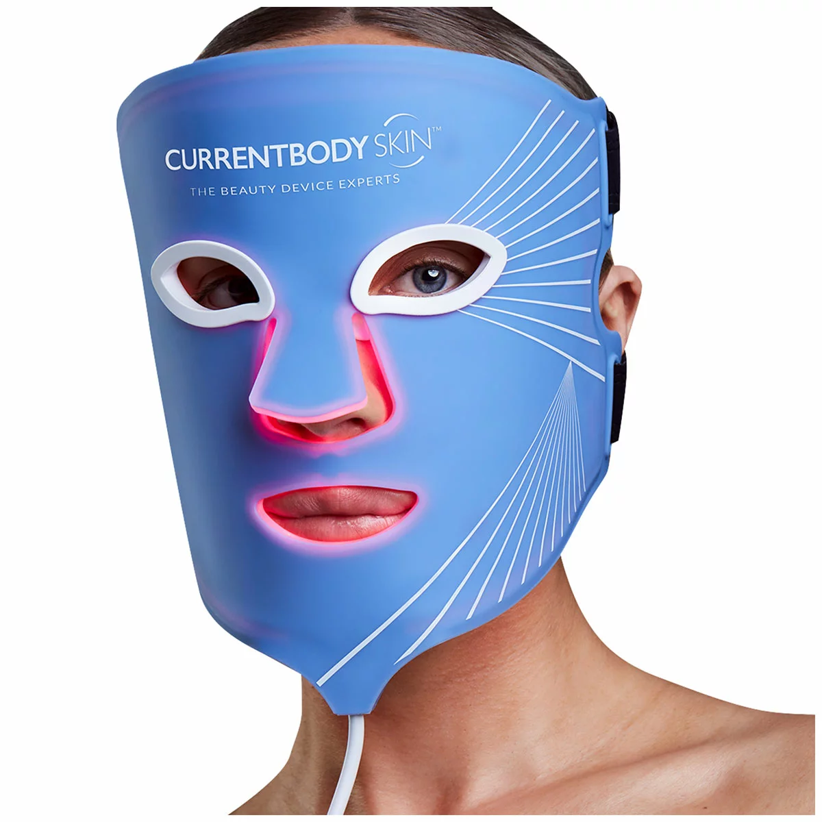 CurrentBody Skin Anti-Blemish LED Light Therapy Face Mask Blue Light Acne Treatm