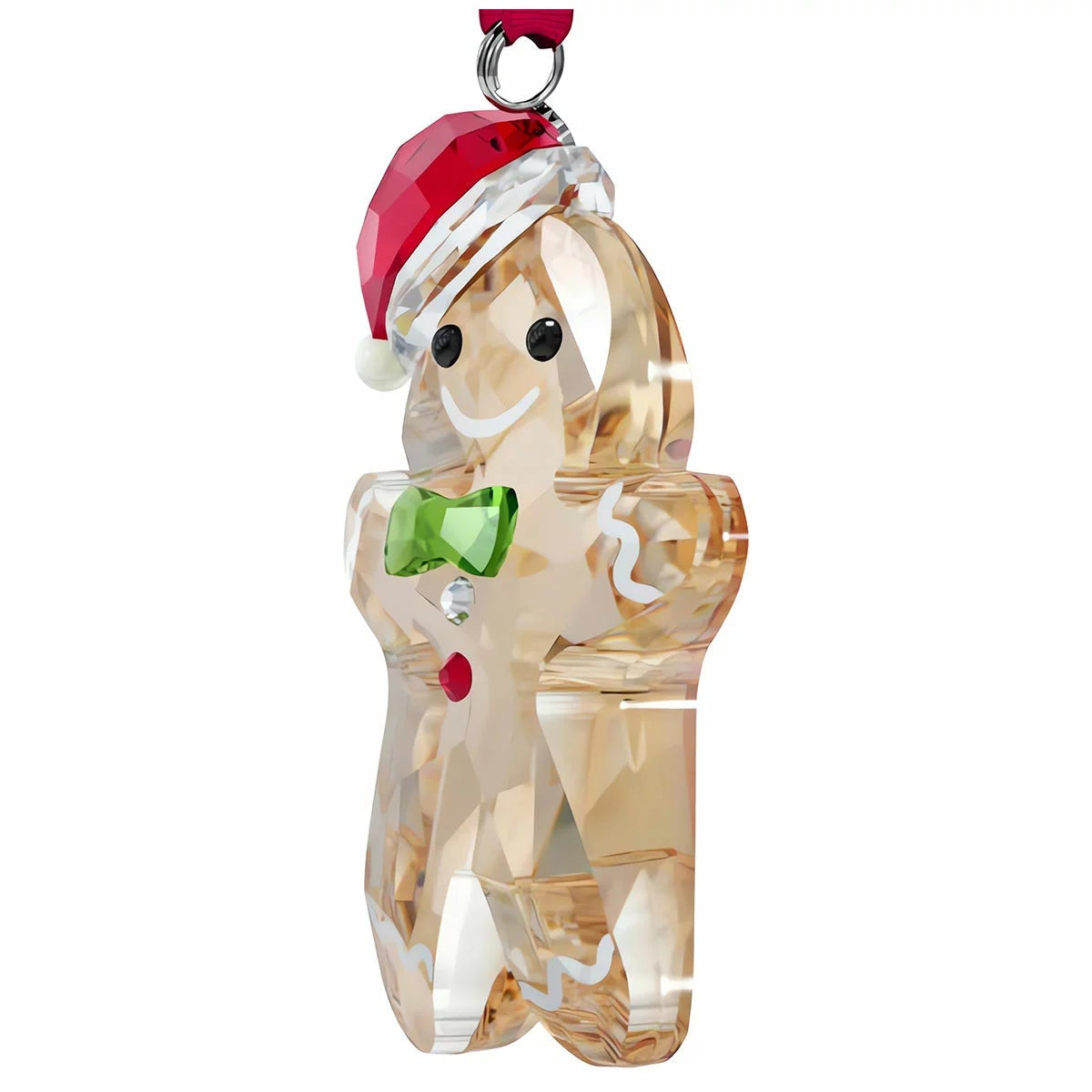 Swarovski Holiday Cheers Gingerbread Man Christmas Ornament Crystal 5627607